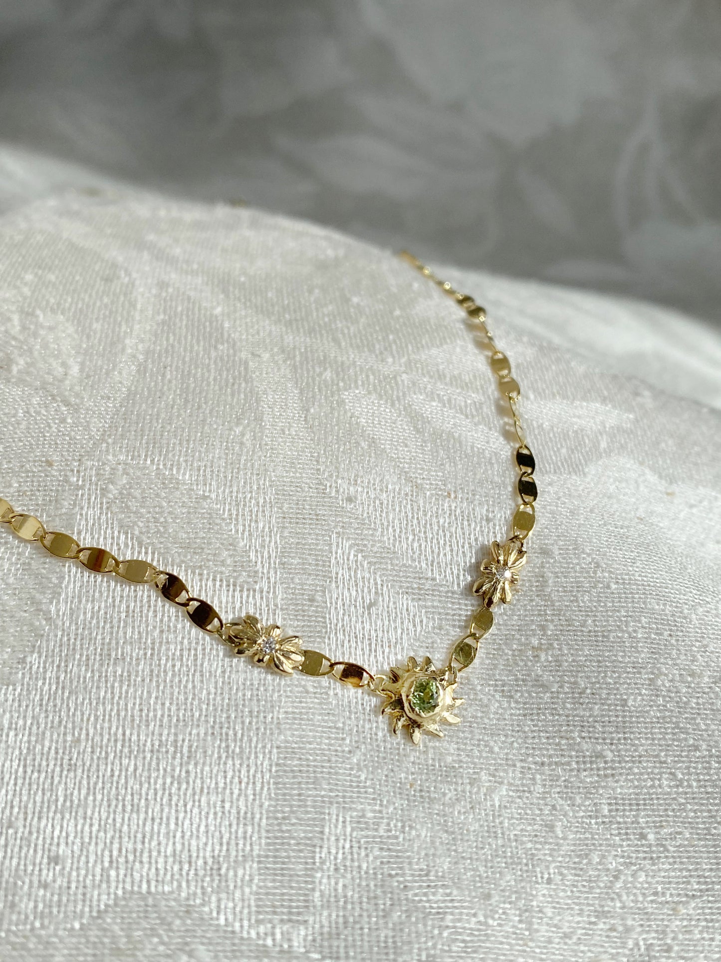 Chrysoberyl Solar Necklace