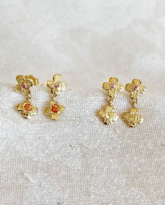 The Golden Pathway Earrings