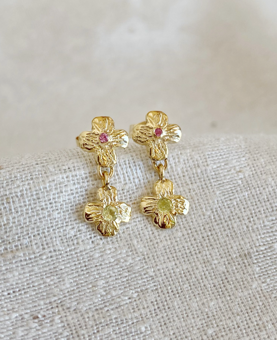 The Golden Pathway Earrings