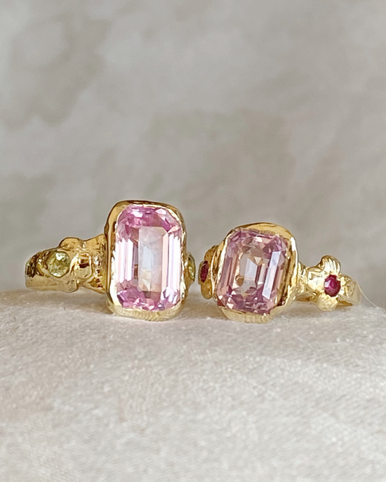 Morganite of Higher Love Ring ~ Supreme Pink